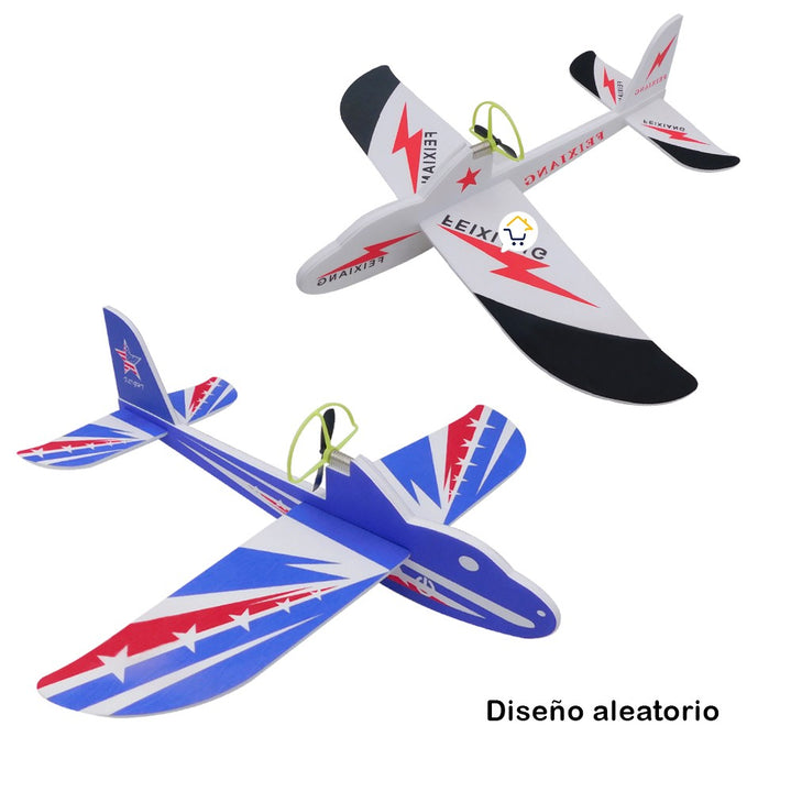 Avión Volador Planeador Espuma Aeroplano Recargable USB WFL958