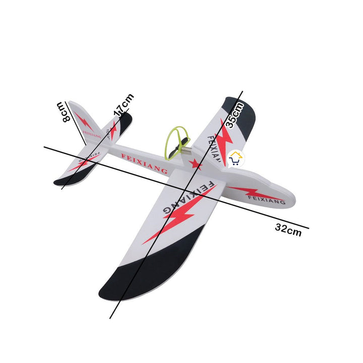 Avión Volador Planeador Espuma Aeroplano Recargable USB WFL958