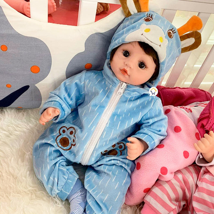 Muñeca Bebé Realista Didáctica peluche jirafa Sonidos Niñas JX277