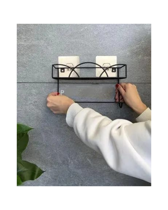 ESTANTE DE PARED CON SOPORTE