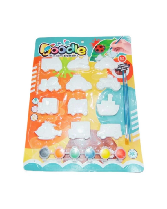 ️KIT CREATIVO DE FIGURAS DE YESO️