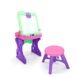 Escritorio Didáctico 2 En 1 Pupitre Tablero Niños PF4020