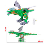 Dinosaurio Vapor Luces Sonido y Movimiento Diseño Mecánico RF 2524