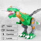 Dinosaurio Vapor Luces Sonido y Movimiento Diseño Mecánico RF 2524