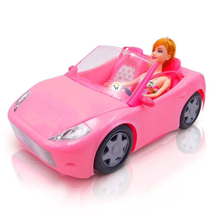 Carro Convertible Con Muñeca Auto Juguete Niñas MG20594