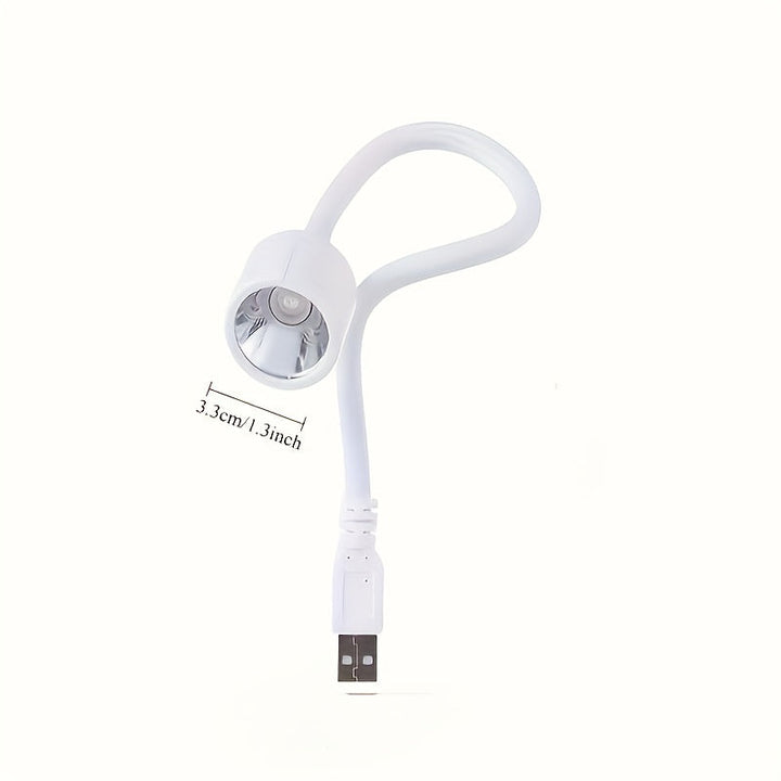 Secadora de uñas LED portátil mini - Luz de secado rápido con carga USB, diseño plegable y flexible para esmalte en gel y pegamento, esencial para manicura y arte de uñas de mujeres, accesorios para uñas | Lámpara de uñas moderna | Secadora de uñas compa