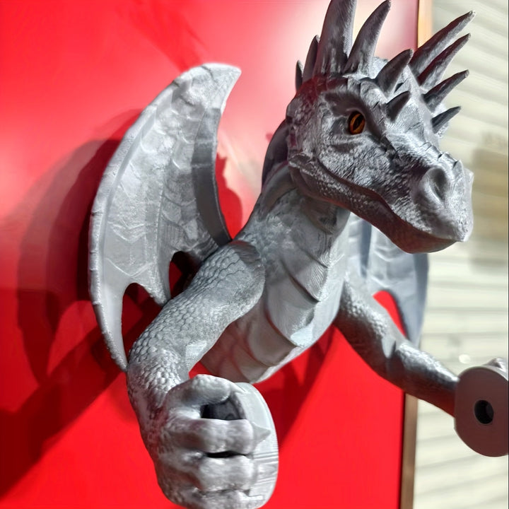 1pc Portarrollos de Papel Higiénico Estilo Dragón - Ideal para Baño, Hogar u Oficina o Decoración del Dormitorio - Regalo Perfecto para Amigos