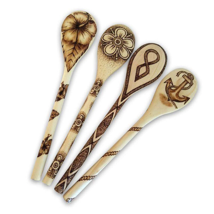 Cautín Pirograbador Decoración Madera Cuero Corcho 120V + Acuarelas y Pincel