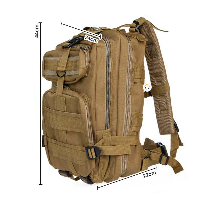 Morral Militar 36L Maletín Táctico Asalto Camuflado Impermeable Ref. 3P
