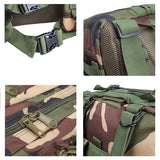 Morral Militar 36L Maletín Táctico Asalto Camuflado Impermeable Ref. 3P
