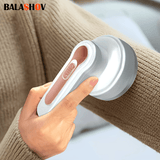 Removedor de Pelusas Eléctrico Portátil BALASHOV - Recargable por USB, Compacto y Ligero para Ropa, Muebles y Alfombras - Incluye Cepillo de Limpieza