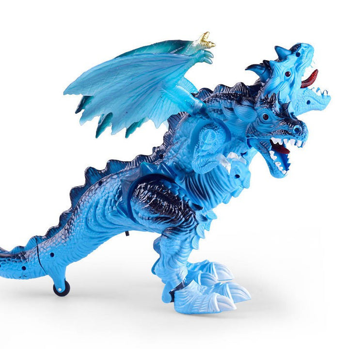 Dragón Electrónico Con Sonidos Luces Movimiento Rf 3313