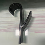 Ganchos de utilidad para radiador montados en la pared - Estilo contemporáneo, Fácil instalación, Material resistente, Paquete de 1