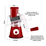 Molino Rallador 3 En 1 Cortador Picatodo Verduras Cocina CH18073