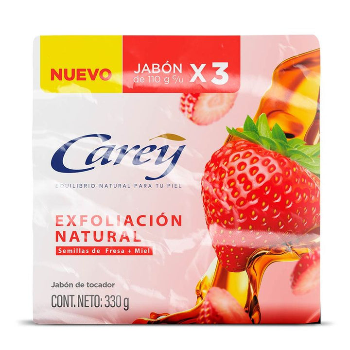 JABON CAREY 3U 330G EXFOLIANTE NATURAL