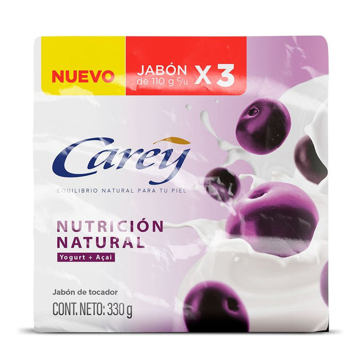 JABON CAREY 3U 330G NUTRICION NATURAL