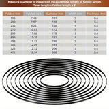 10 unidades de cinturones de goma negra de alta calidad para platos giradiscos - Superficie suave y duradera para reproductores de discos fonográficos, accesorio para platos giradiscos de vinilo | Cinturón de superficie suave | Construcción duradera, acc