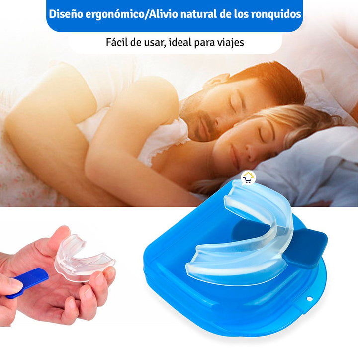 Protector De Dientes Anti ronquido y Bruxismo Moldeable 8035