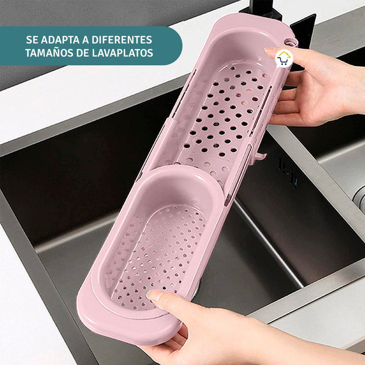 Escurridor Plegable Cesta De Drenaje Y Almacenamiento Cocina 22031