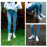 Botas Lluvia Cortas Impermeables Protector Lluvia Antideslizante 8030