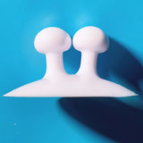 Nuevo Soporte para Cepillo de Dientes con Ventosa Montado en la Pared, Estante de Almacenamiento sin Taladro con Ventosa y Gancho