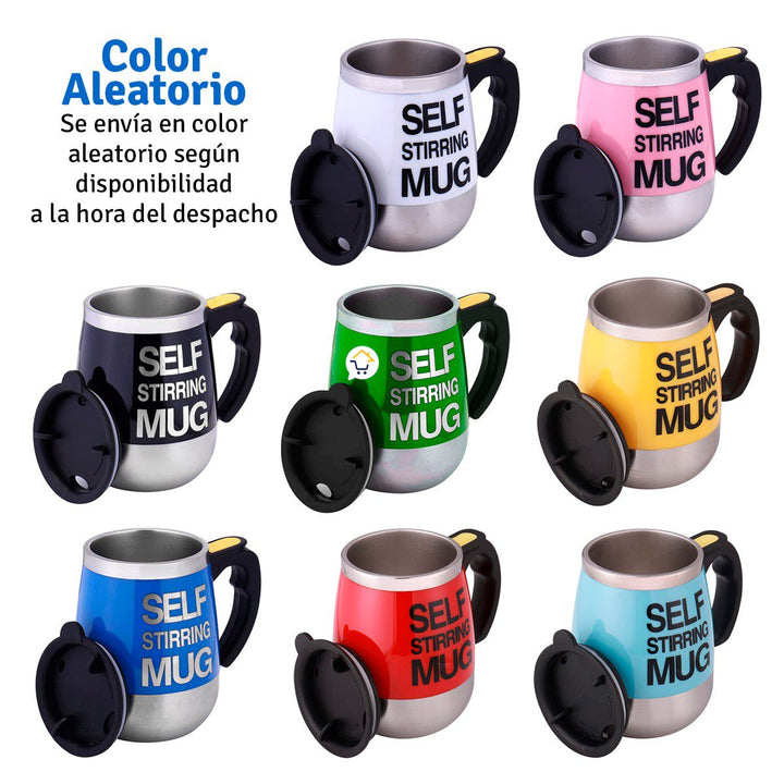 Taza Mug Mezclador Eléctrico Vaso Batidor Café Chocolate 9402