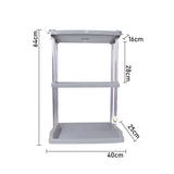 Estantería 3 Niveles Organizador Multifuncional Cocina Baño COCI141