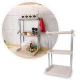 Estantería 3 Niveles Organizador Multifuncional Cocina Baño COCI141