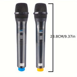 Microfono Inalámbrico NXG con Bobina Dinámica para Karaoke, Micrófono Profesional de Mano UHF para Cantar, Conferencias y Salas de Iglesia – Sonido Sin Ruido ni Distorción, Batería Recargable de 1200 mAh, Alimentación por USB o Batería, , Equipo de Karao