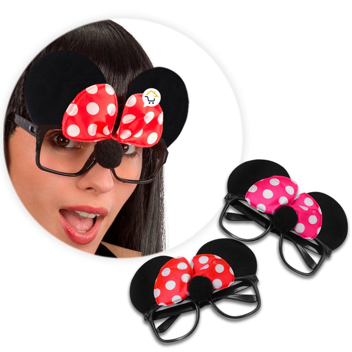 Set gafas Ratona Accesorio Disfraz Halloween OD595