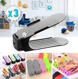 Organizador de zapatos x3 Zapatero Acomodador Plástico ZAP3