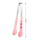 Pinza De Cocina Para Alimentos Patitas Gatito Horneado Asado 23COCI