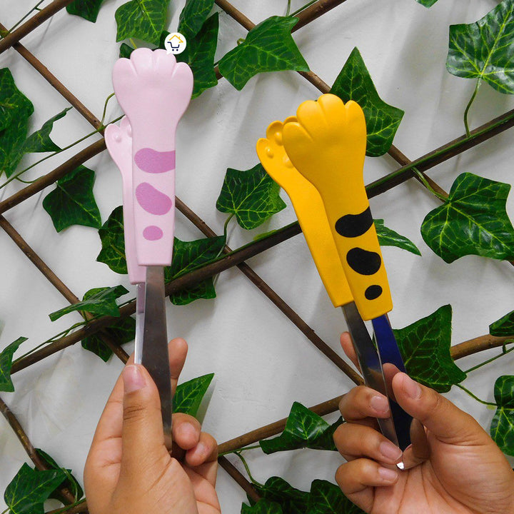 Pinza De Cocina Para Alimentos Patitas Gatito Horneado Asado 23COCI