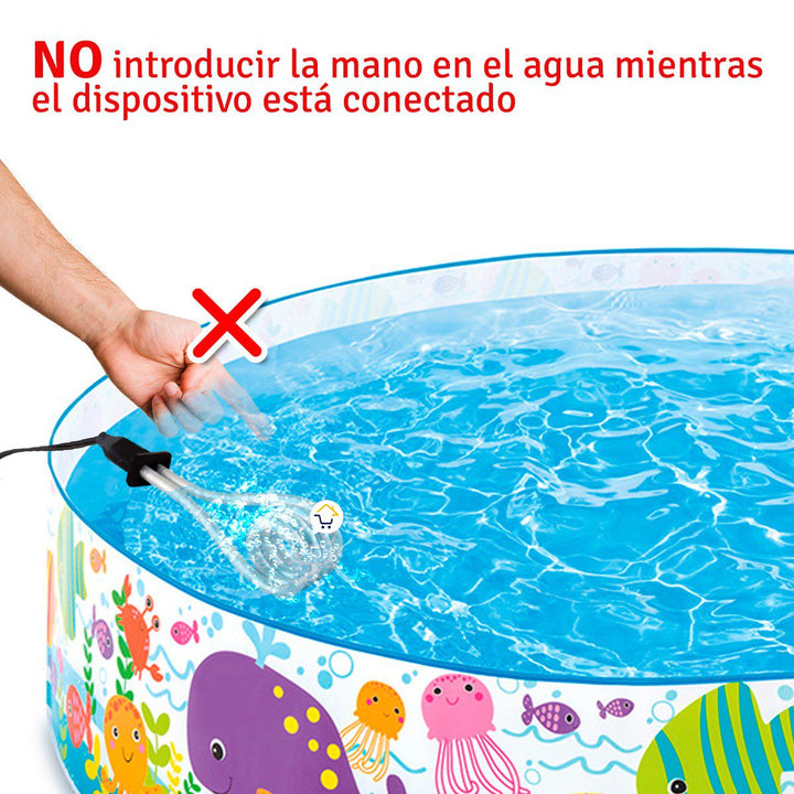 Calentador de Agua 480 W Resistencia Eléctrica Electrodo Inmersión SB-608