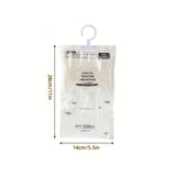 Bolsa Absorbente de Humedad Montada en la Pared, Bolsa Absorbente de Humedad y Anti-moho para Deshumidificación, Desecante, Anti-moho Adecuado para Armarios y Guardarropas - Bolsa de Deshumidificación Reutilizable Adecuada para Deshumidificación en Dormi