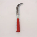 Navaja de Corte, Navaja para Coco, Navaja para Piña, Tijeras de Poda y Deshierbe de Acero Manganeso en Forma de Media Luna para Jardinería