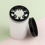 Organizador profesional de herramientas para uñas con taza de esponja y soporte para cepillo - Plástico hipoalergénico, incluye cepillos de gel y recipiente de limpieza, ideal para herramientas de manicura y pedicura, soporte para cepillo de uñas, sumini