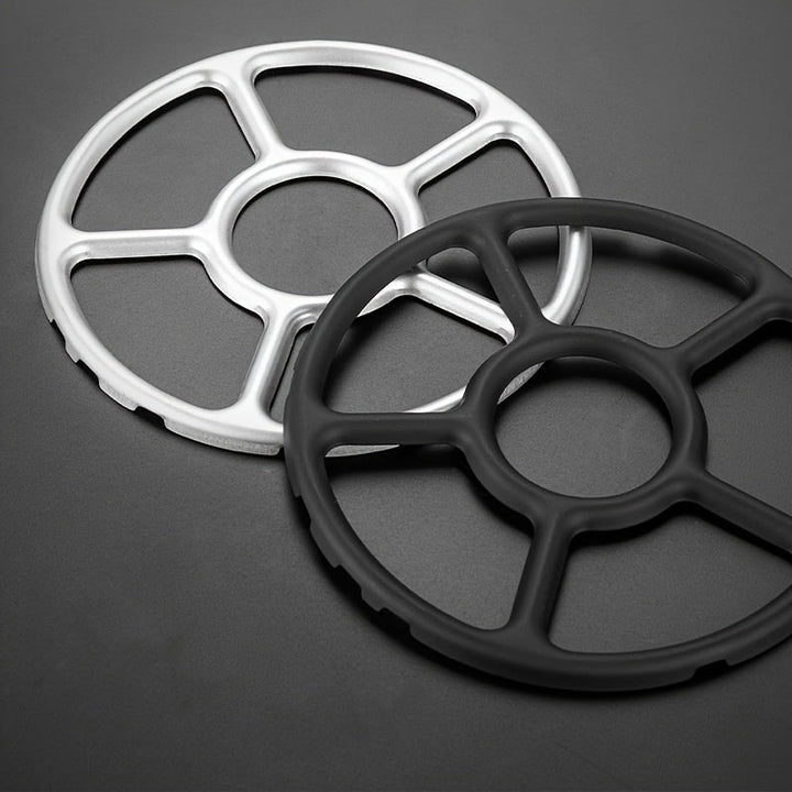 1pza, Estante auxiliar para estufa de Gas, estante para olla de leche, soporte para estante para estufa de Gas, estante antideslizante para estufa