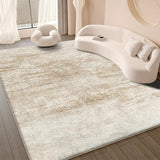 Alfombra de Terciopelo 850g/m² Estilo Retro con Cristales, Tejido Plano Ligero y Rayas para Oficina o Jardín - Antideslizante, Diseño Nórdico Geométrico Elegante en Varios Tamaños, Adecuada para Sala, Dormitorio o Comedor, Textura Suave y Cálida que Apor