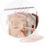 Gancho De Ropa Ajustable x5 Organizador Closet Bebé PER1