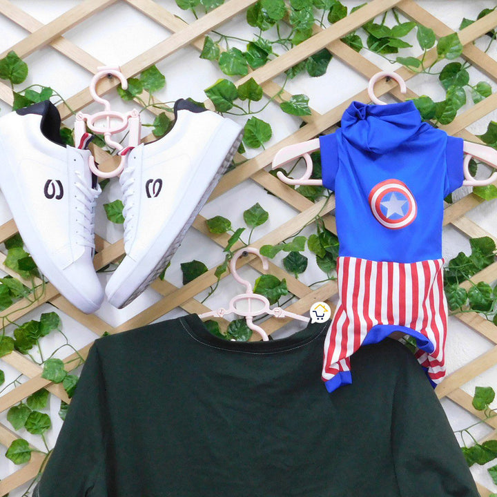 Gancho De Ropa Ajustable x5 Organizador Closet Bebé PER1