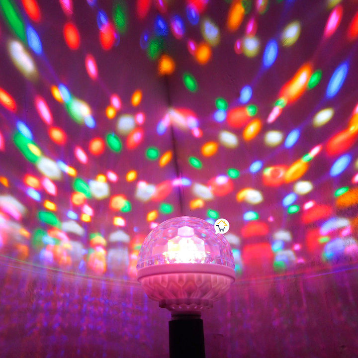 Bombillo LED Giratorio RGB Discotequero Luz Navidad XX211