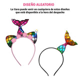 Disfraz Sirena Accesorios Halloween Niñas Fiesta de Disfraces TP346