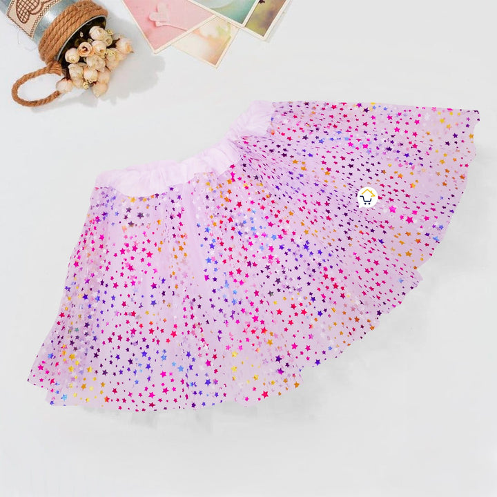 Tutú Estrellas Niñas Colores Falda Ballet Disfraz OF359