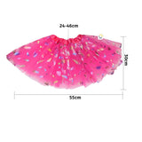 Tutú Plumas Niñas Colores Falda Ballet Disfraz OF357
