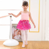Tutú Plumas Niñas Colores Falda Ballet Disfraz OF357