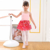 Tutú Plumas Niñas Colores Falda Ballet Disfraz OF357
