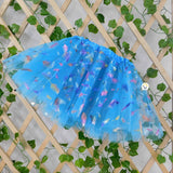 Tutú Plumas Niñas Colores Falda Ballet Disfraz OF357