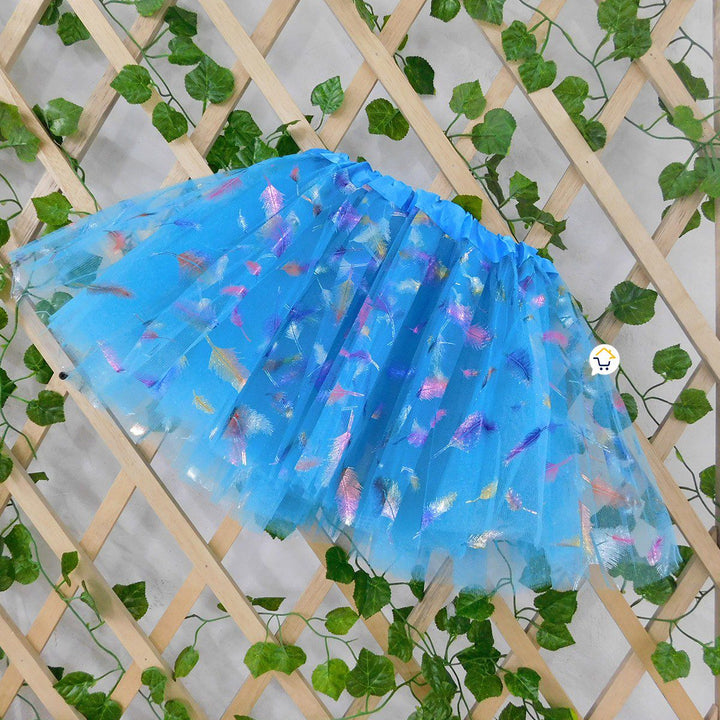 Tutú Plumas Niñas Colores Falda Ballet Disfraz OF357