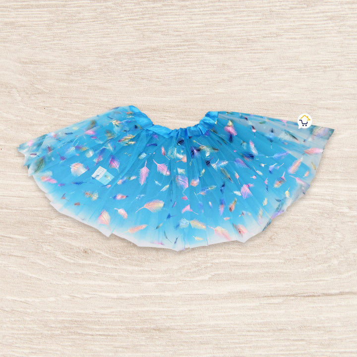 Tutú Plumas Niñas Colores Falda Ballet Disfraz OF357